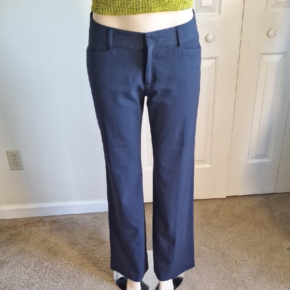 Michael Kors Women's Navy Blue Trousers, Size 8 - Picture 1 of 8